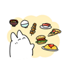 whiteうさぎ（個別スタンプ：33）