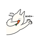 人参とうさぎさんスタンプ（個別スタンプ：23）