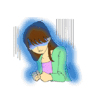 THEオンナノコ（個別スタンプ：6）