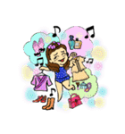 THEオンナノコ（個別スタンプ：21）