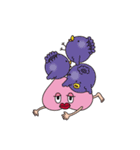 桃の妖精ぷっぴー（個別スタンプ：4）