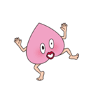 桃の妖精ぷっぴー（個別スタンプ：34）