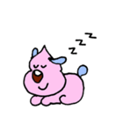 ウン犬（うんけん）の吹出しスタンプ（個別スタンプ：8）