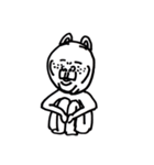 すごい顔やな。（個別スタンプ：34）
