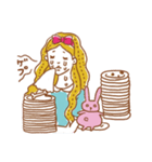 ネガティブな泣き虫ちゃん（個別スタンプ：4）