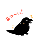 ねぐらからす（個別スタンプ：4）