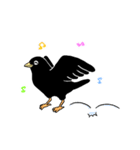 ねぐらからす（個別スタンプ：37）