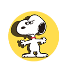 SNOOPY★Vintage（個別スタンプ：8）