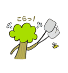 Mrs. Bee ＆ Mr. Tree（個別スタンプ：13）