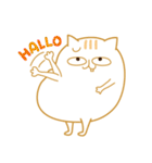 Fat cat PUCHU-CHU（個別スタンプ：1）