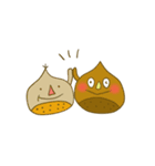 まろとモン太（個別スタンプ：25）
