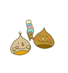 まろとモン太（個別スタンプ：40）