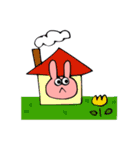 色兎（個別スタンプ：40）