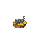 自由な黒猫（個別スタンプ：24）