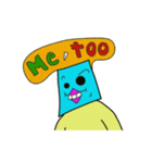 僕はジャッポロマン。3 ～顔（個別スタンプ：34）