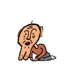 あご長じいさん（個別スタンプ：14）