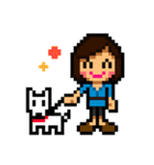 dot-Girls（個別スタンプ：13）