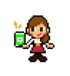 dot-Girls（個別スタンプ：27）