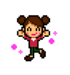 dot-Girls（個別スタンプ：34）