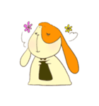 帽子うさぎ『Hat Rabbit』（個別スタンプ：3）