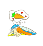 帽子うさぎ『Hat Rabbit』（個別スタンプ：5）