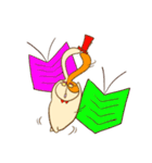 帽子うさぎ『Hat Rabbit』（個別スタンプ：6）