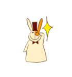 帽子うさぎ『Hat Rabbit』（個別スタンプ：10）
