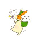 帽子うさぎ『Hat Rabbit』（個別スタンプ：34）