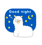 癒し系！アルパカスタンプ（個別スタンプ：17）
