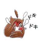 ふくろうのロックデュオ（個別スタンプ：10）