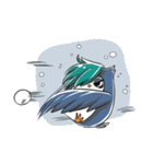 ふくろうのロックデュオ（個別スタンプ：11）