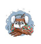 ふくろうのロックデュオ（個別スタンプ：23）