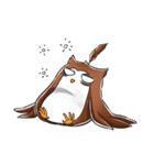 ふくろうのロックデュオ（個別スタンプ：29）