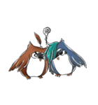 ふくろうのロックデュオ（個別スタンプ：30）