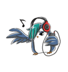 ふくろうのロックデュオ（個別スタンプ：32）
