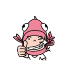 魚頭家族（個別スタンプ：4）
