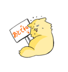 2ポメと黒ポメさん（個別スタンプ：7）