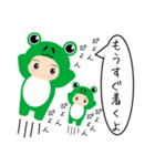 ぶぶりん被り物スタンプ（個別スタンプ：28）