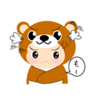 ぶぶりん被り物スタンプ（個別スタンプ：36）