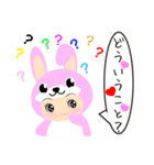 ぶぶりん被り物スタンプ（個別スタンプ：38）