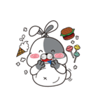 A magnificent day of fluffy rabbit KANG（個別スタンプ：6）