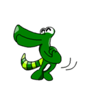 Crocodile the action（個別スタンプ：4）