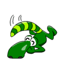 Crocodile the action（個別スタンプ：5）