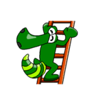 Crocodile the action（個別スタンプ：13）