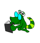 Crocodile the action（個別スタンプ：16）