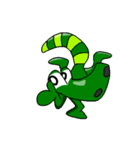 Crocodile the action（個別スタンプ：18）