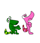 Crocodile the action（個別スタンプ：21）
