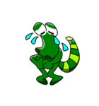 Crocodile the action（個別スタンプ：22）