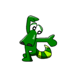 Crocodile the action（個別スタンプ：26）