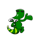 Crocodile the action（個別スタンプ：27）